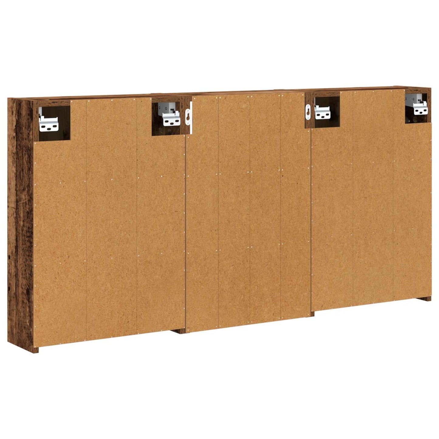 Set di Armadi da Bagno con lo scaffale 3 pcs 126 x 16 x 62.5 cm | homemem39