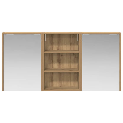 Set di Armadi da Bagno con lo scaffale 3 pcs 126 x 16 x 62.5 cm | homemem39