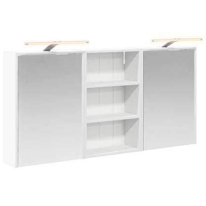 Set di Armadi da Bagno con lo scaffale 3 pcs 126 x 16 x 62.5 cm | homemem39