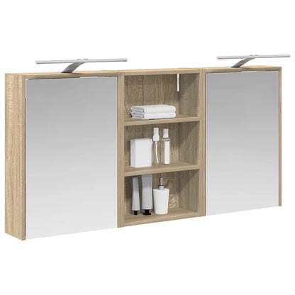 Set di Armadi da Bagno con lo scaffale 3 pcs 126 x 16 x 62.5 cm | homemem39