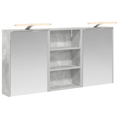 Set di Armadi da Bagno con lo scaffale 3 pcs 126 x 16 x 62.5 cm | homemem39