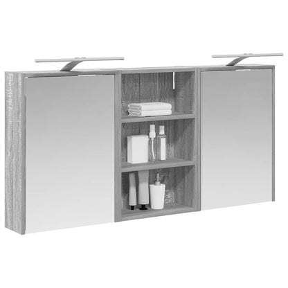 Set di Armadi da Bagno con lo scaffale 3 pcs 126 x 16 x 62.5 cm | homemem39