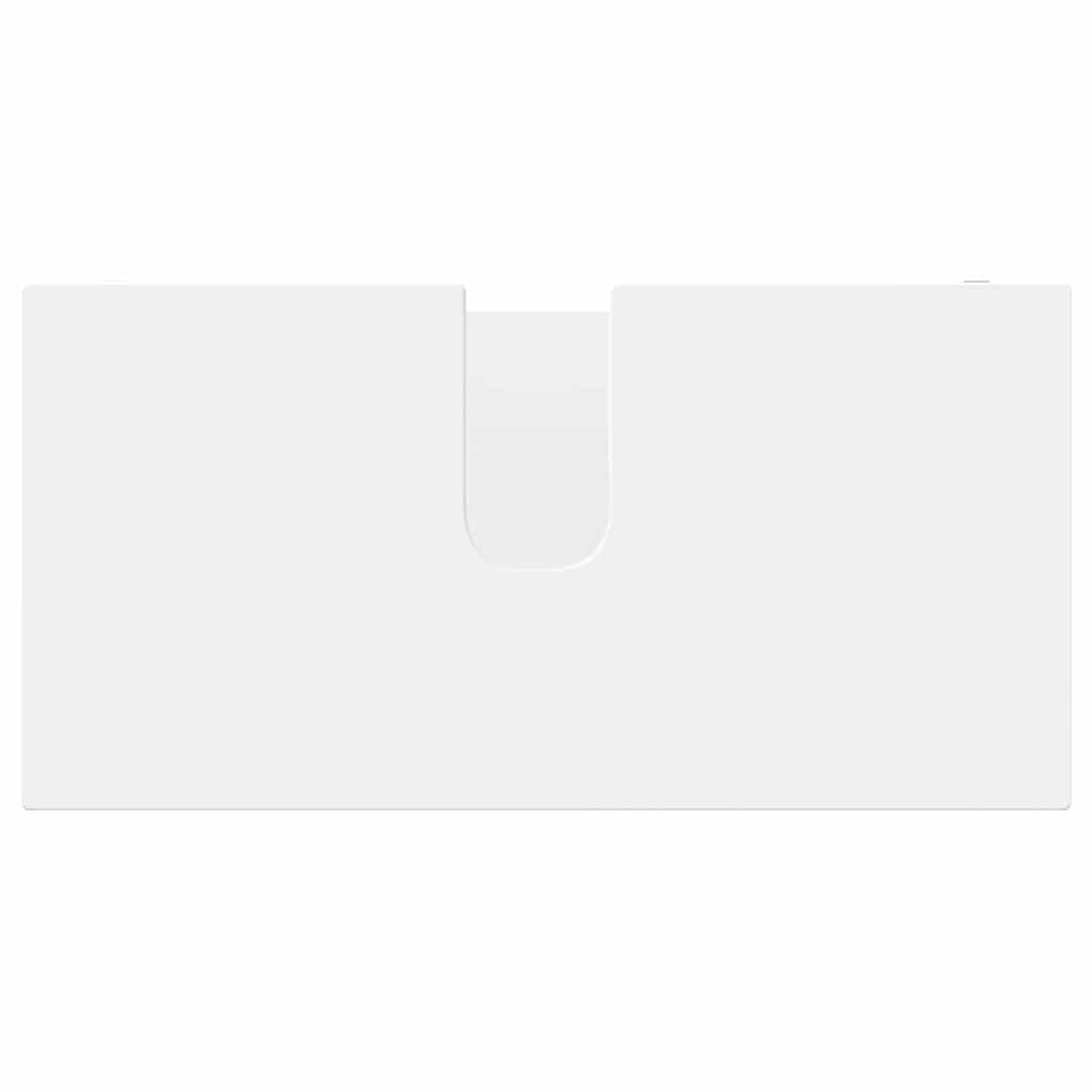 Set di mobili per il bagno 4 pcs Bianco Legno multistrato