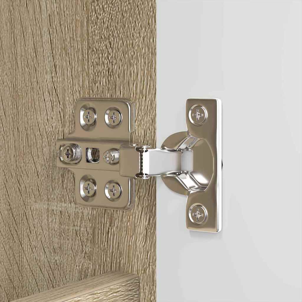 Set di mobili per il bagno con cassetto 3 pcs Rovere Sonoma