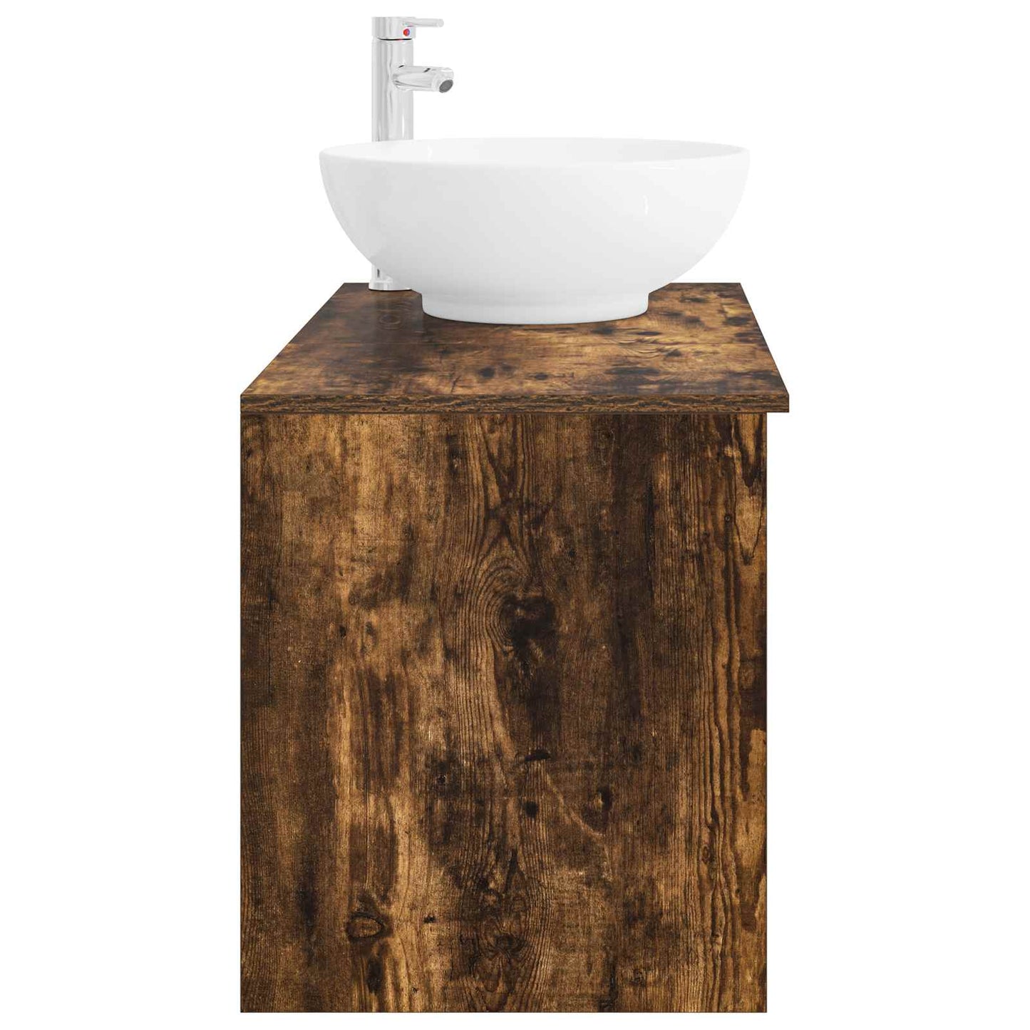 Set di mobili per il bagno 2 pcs Rovere Fumo | homemem39