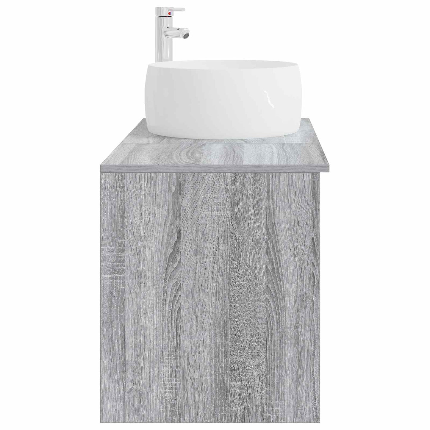 Set di mobili per il bagno 2 pcs Sonoma grigio | homemem39