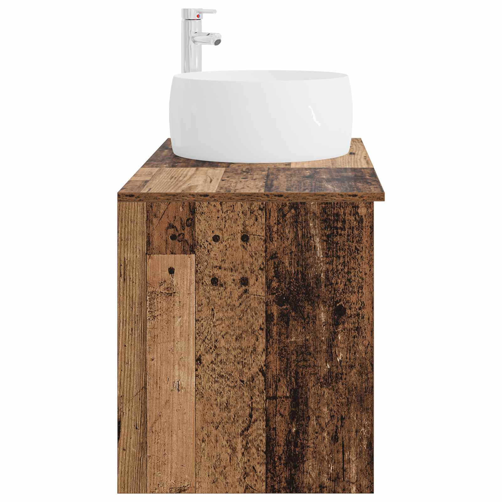 Set di mobili per il bagno 2 pcs Legno antico | homemem39