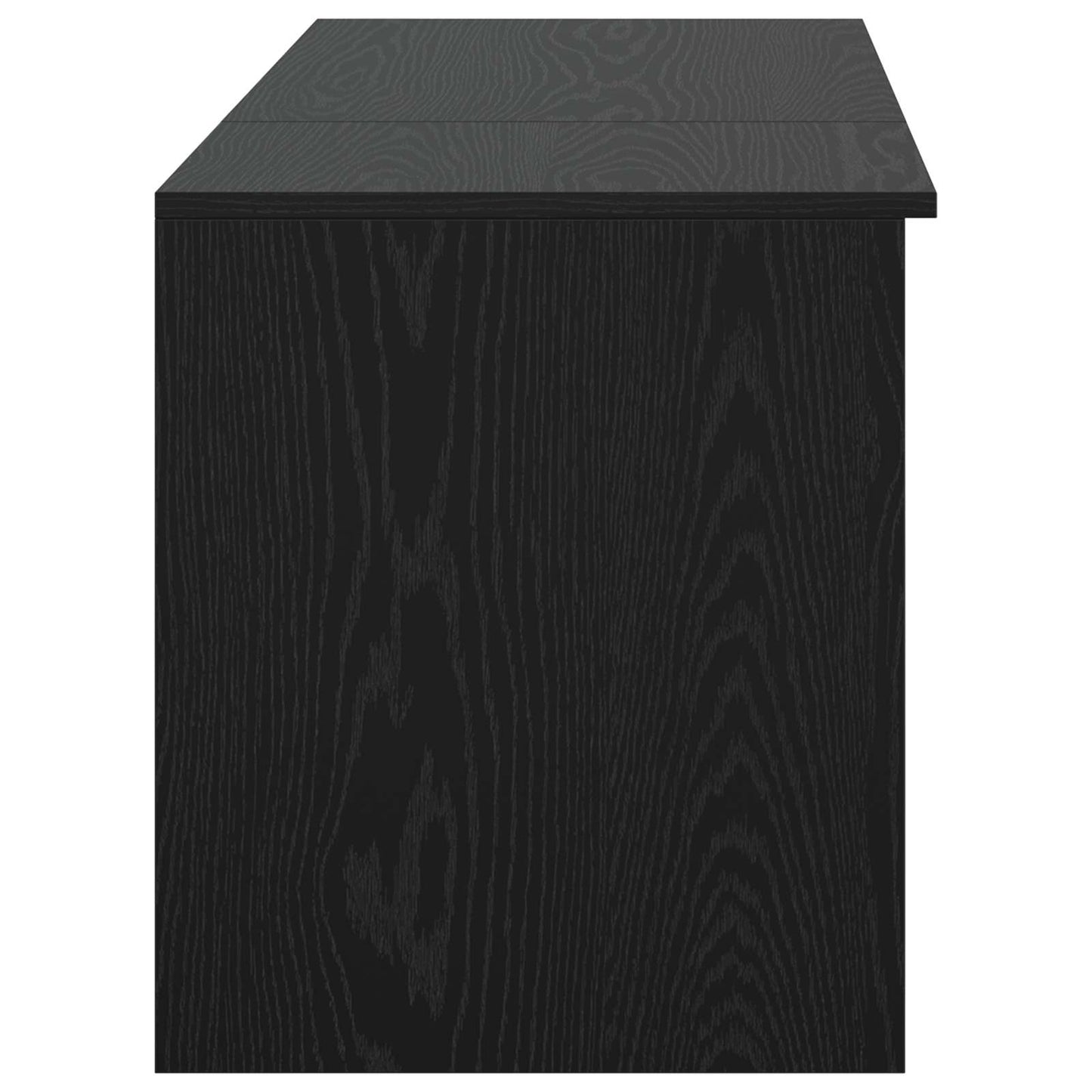 Set di mobili per il bagno 2 pcs Rovere Nero | homemem39