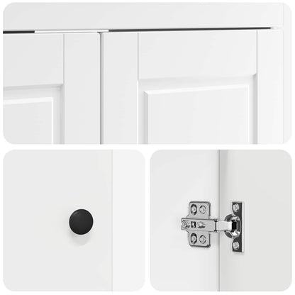 Set di mobili per il bagno Bianco 56 x 37,5 x 81 cm | homemem39