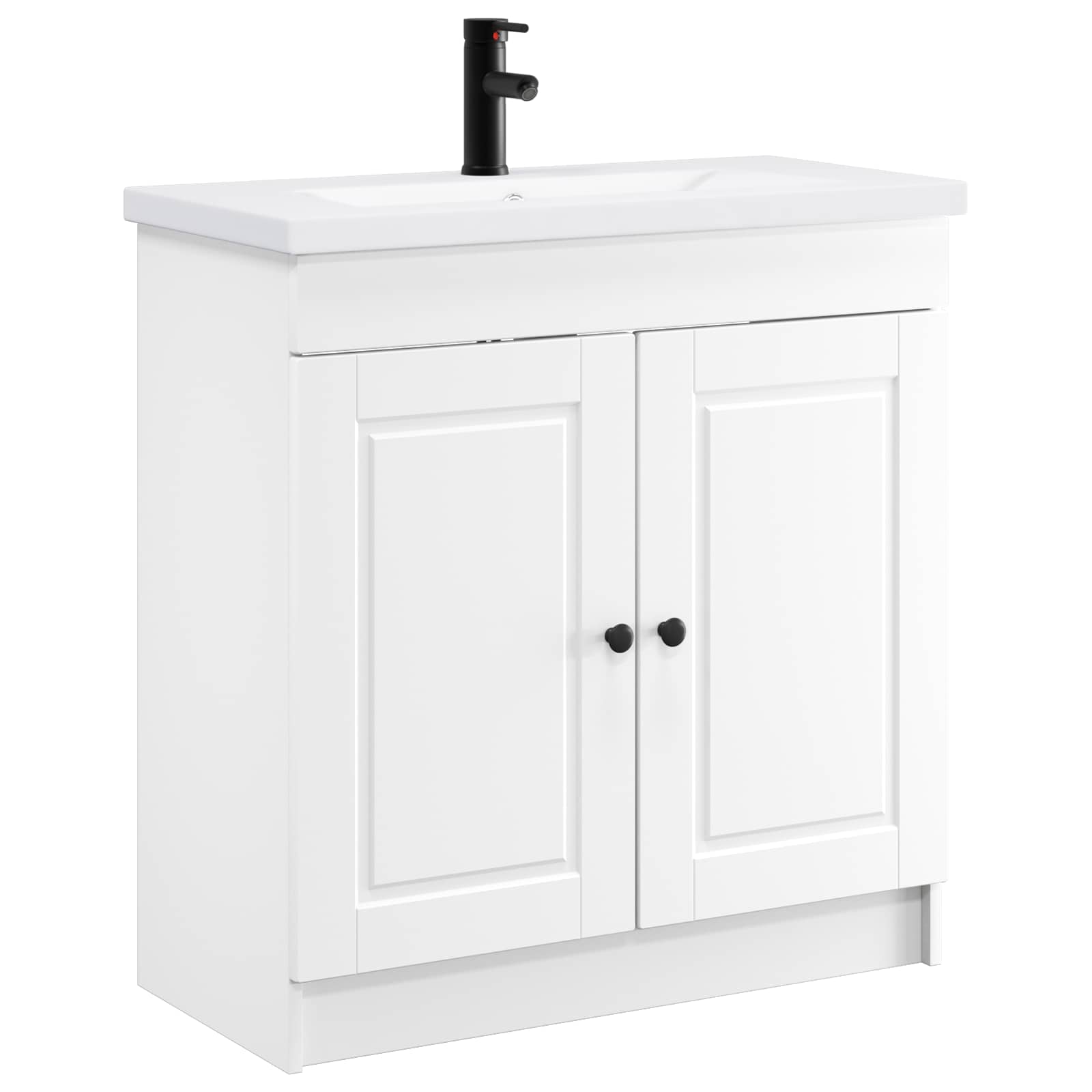 Set di mobili per il bagno Bianco 56 x 37,5 x 81 cm | homemem39