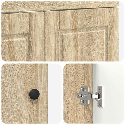 Set di mobili per il bagno Rovere Sonoma 56 x 37,5 x 81 cm | homemem39