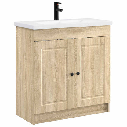 Set di mobili per il bagno Rovere Sonoma 56 x 37,5 x 81 cm | homemem39