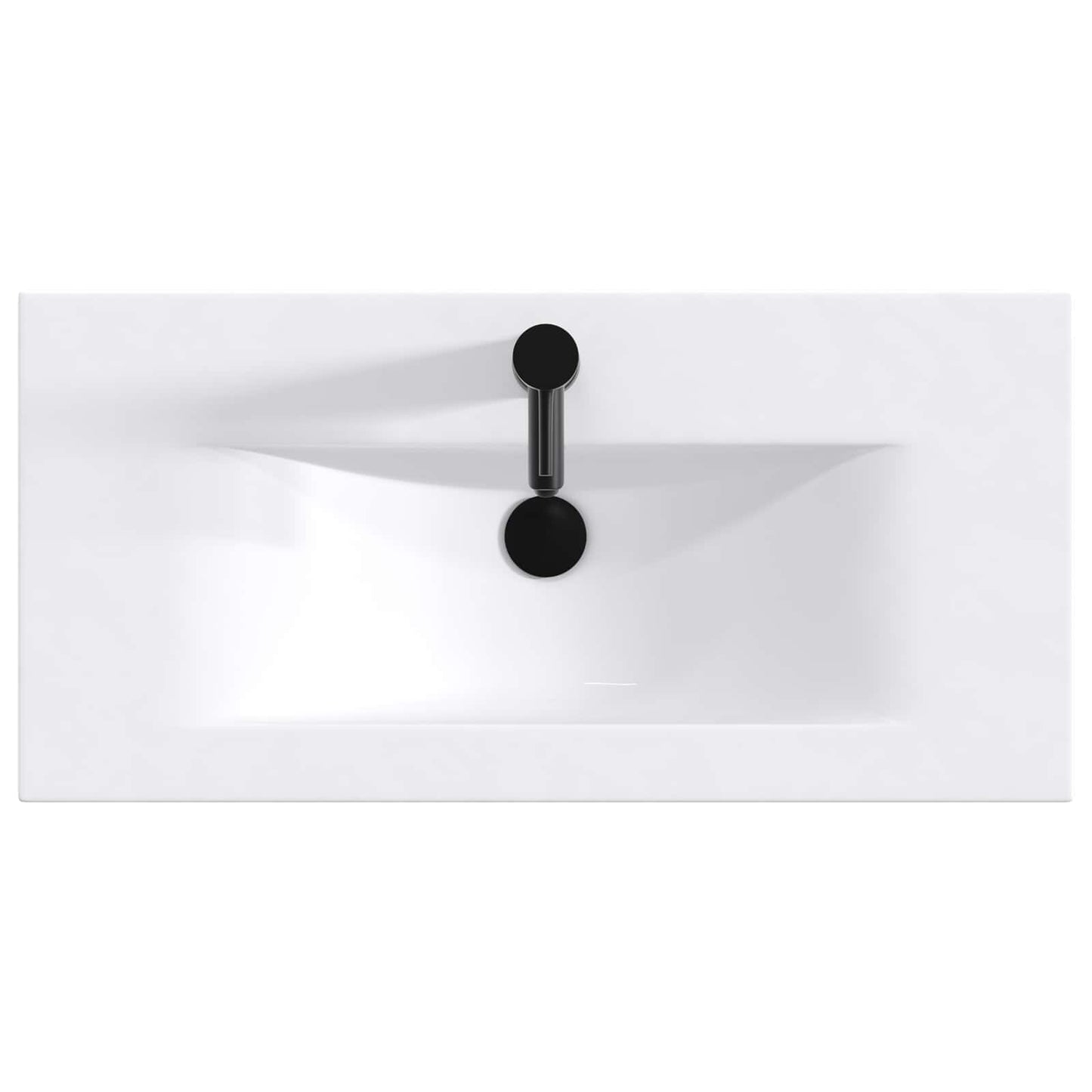 Set di mobili per il bagno Bianco Lucido 56 x 37,5 x 81 cm | homemem39