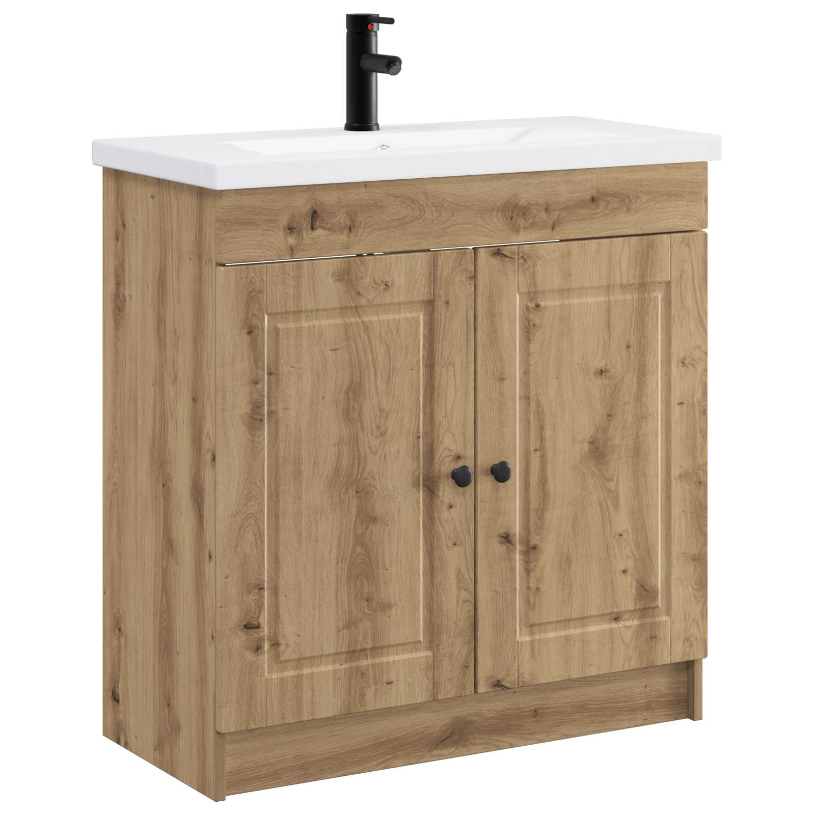 Set di mobili per il bagno Rovere Artigianale 56 x 37,5 x 81 cm | homemem39