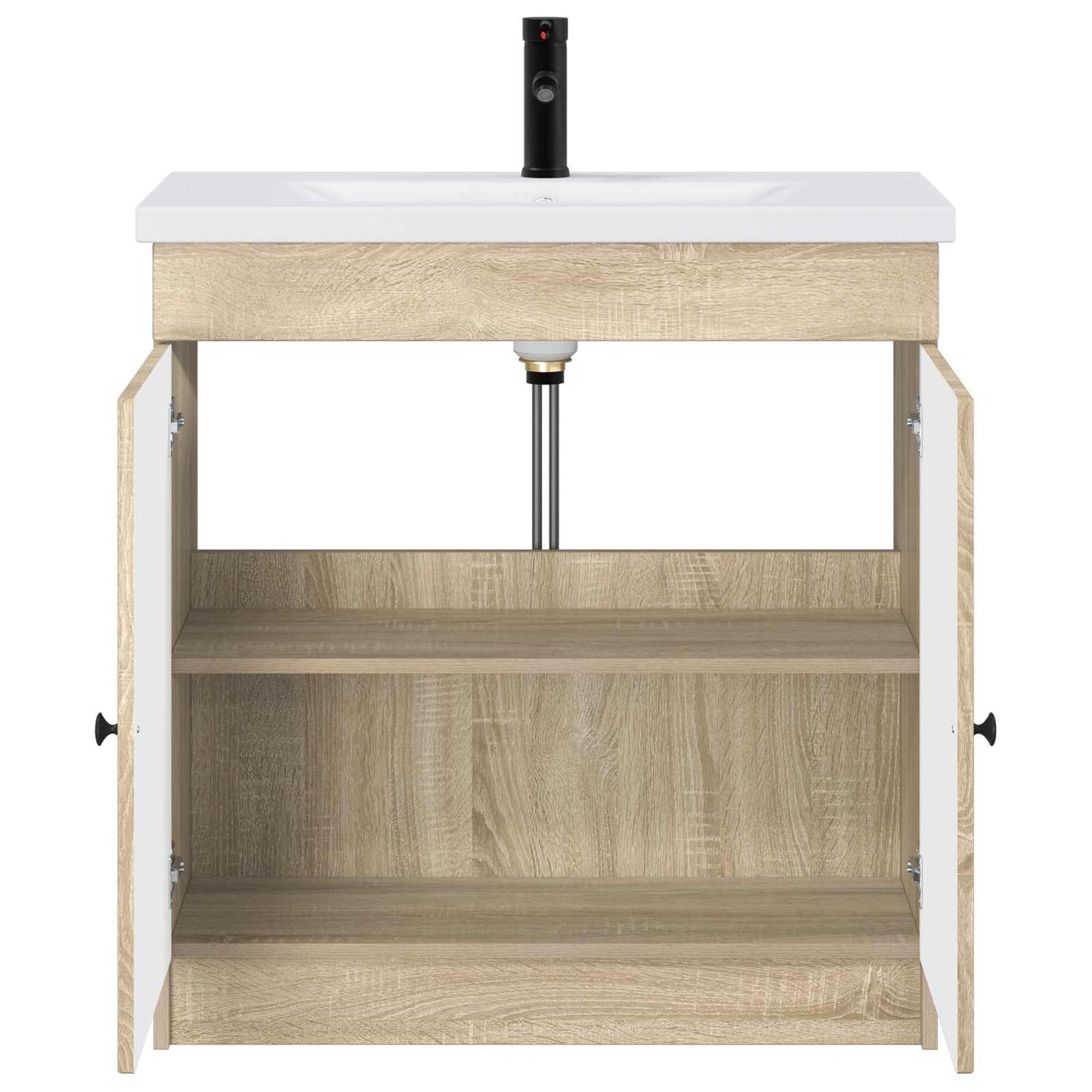 Set di mobili per il bagno Rovere Sonoma 78,5 x 37,5 x 81 cm | homemem39