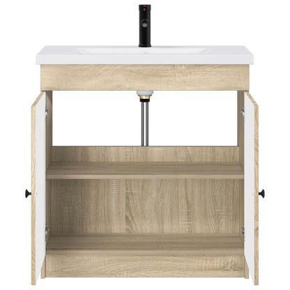 Set di mobili per il bagno Rovere Sonoma 78,5 x 37,5 x 81 cm | homemem39