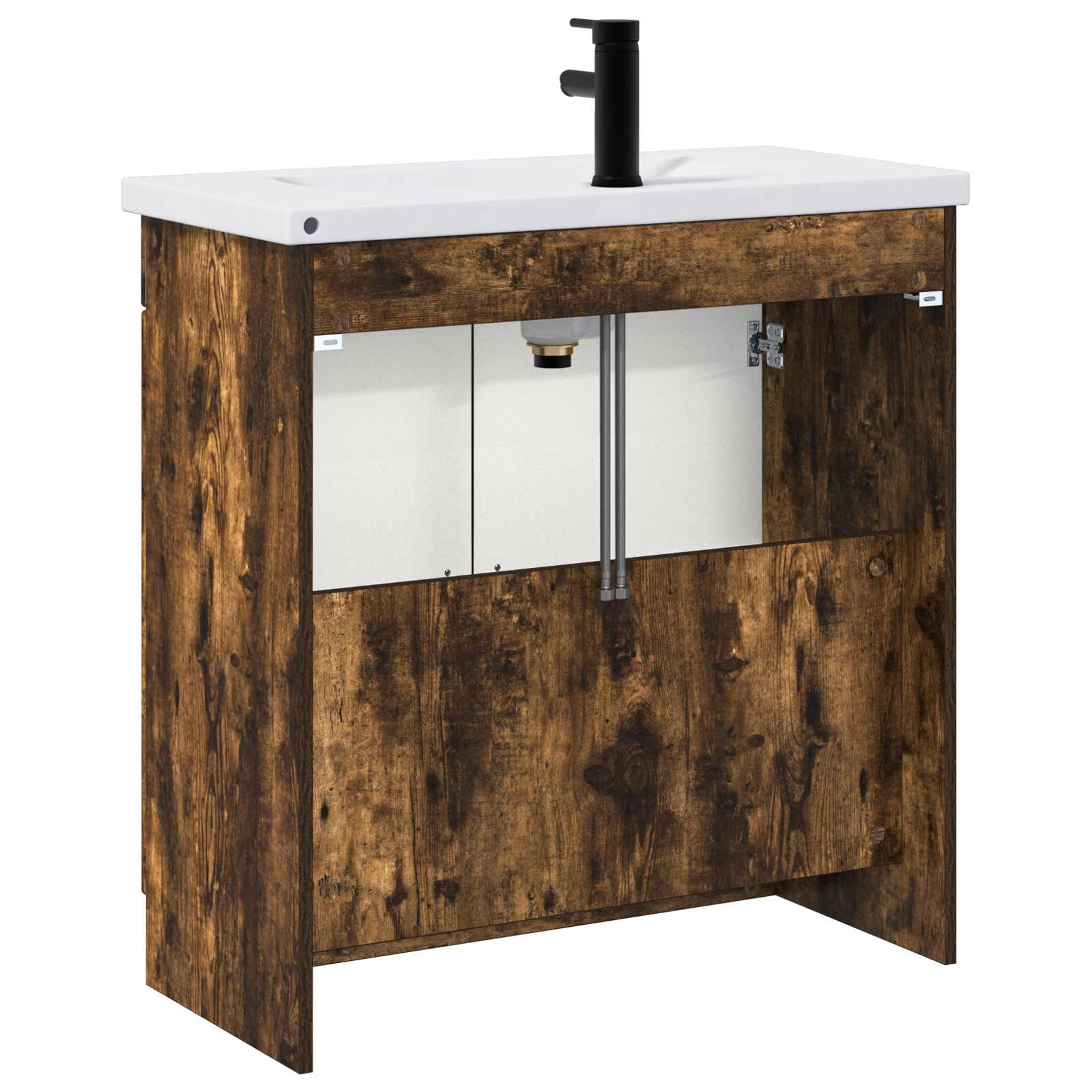 Set di mobili per il bagno Rovere Fumo 78,5 x 37,5 x 81 cm | homemem39