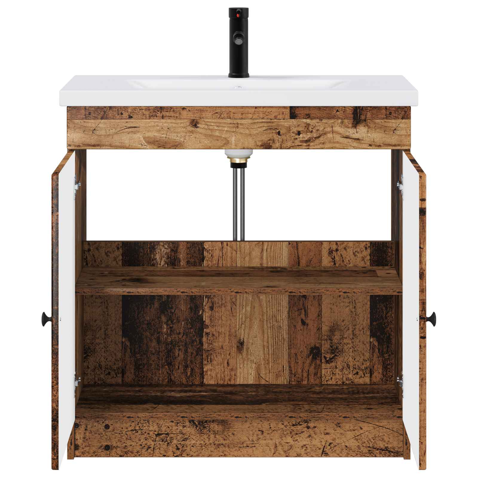 Set di mobili per il bagno Legno antico 78,5 x 37,5 x 81 cm | homemem39