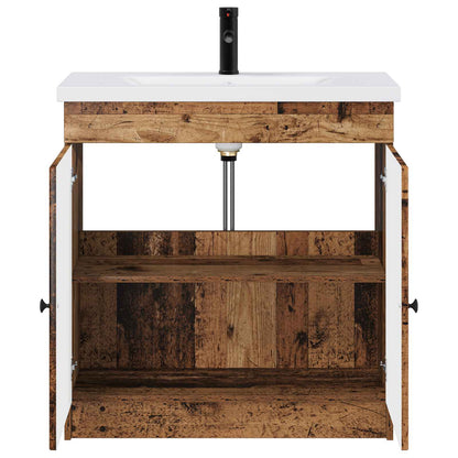Set di mobili per il bagno Legno antico 78,5 x 37,5 x 81 cm | homemem39