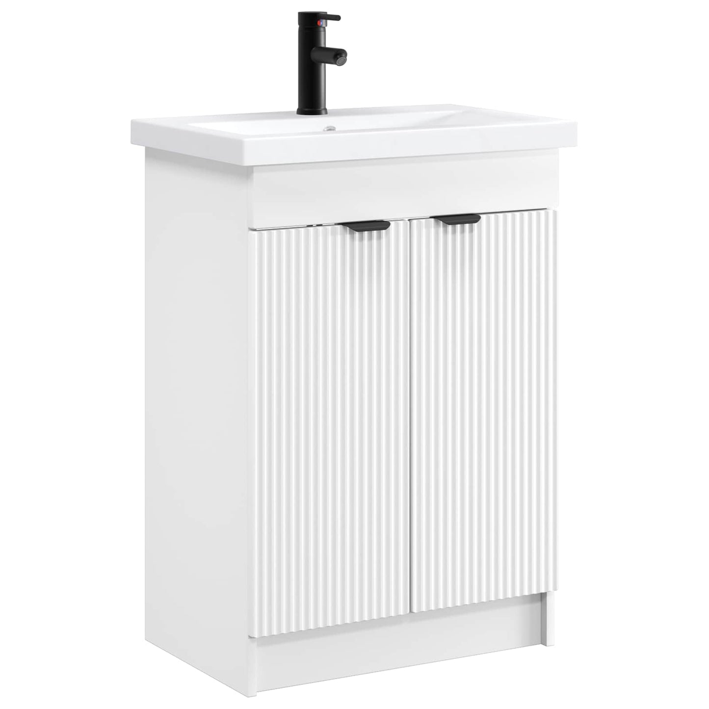 Set di mobili per il bagno Bianco 56 x 37,5 x 81 cm | homemem39