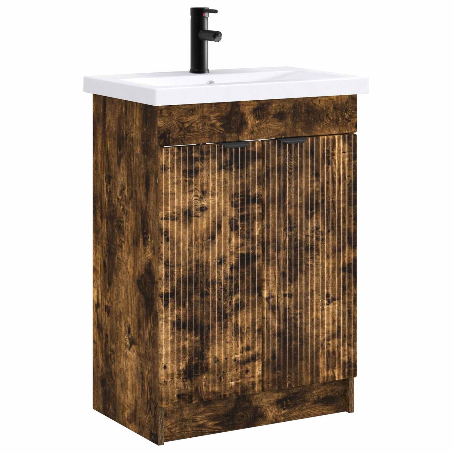 Set di mobili per il bagno Rovere Fumo 56 x 37,5 x 81 cm | homemem39