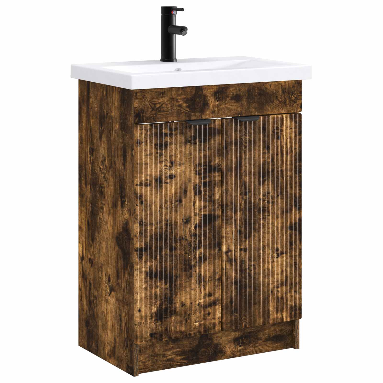 Set di mobili per il bagno Rovere Fumo 56 x 37,5 x 81 cm | homemem39