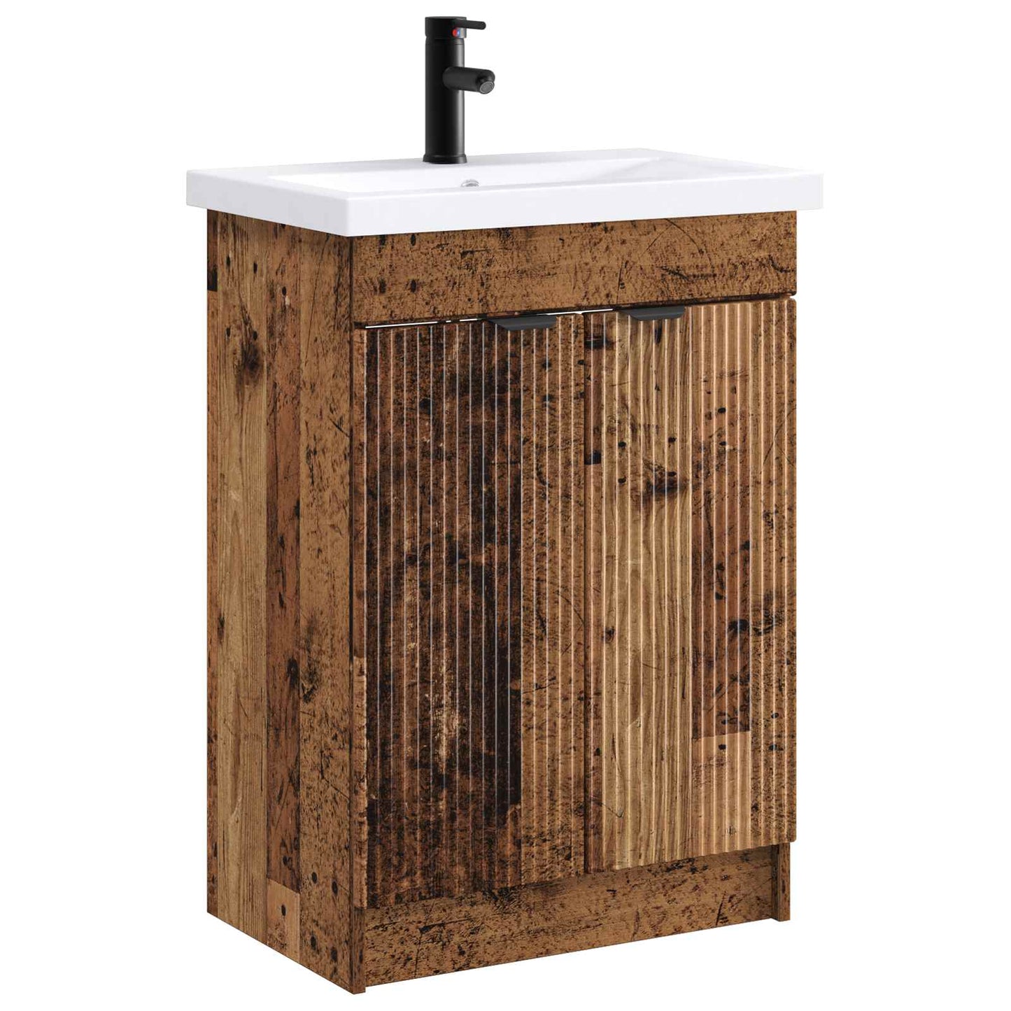 Set di mobili per il bagno Legno antico 56 x 37,5 x 81 cm | homemem39