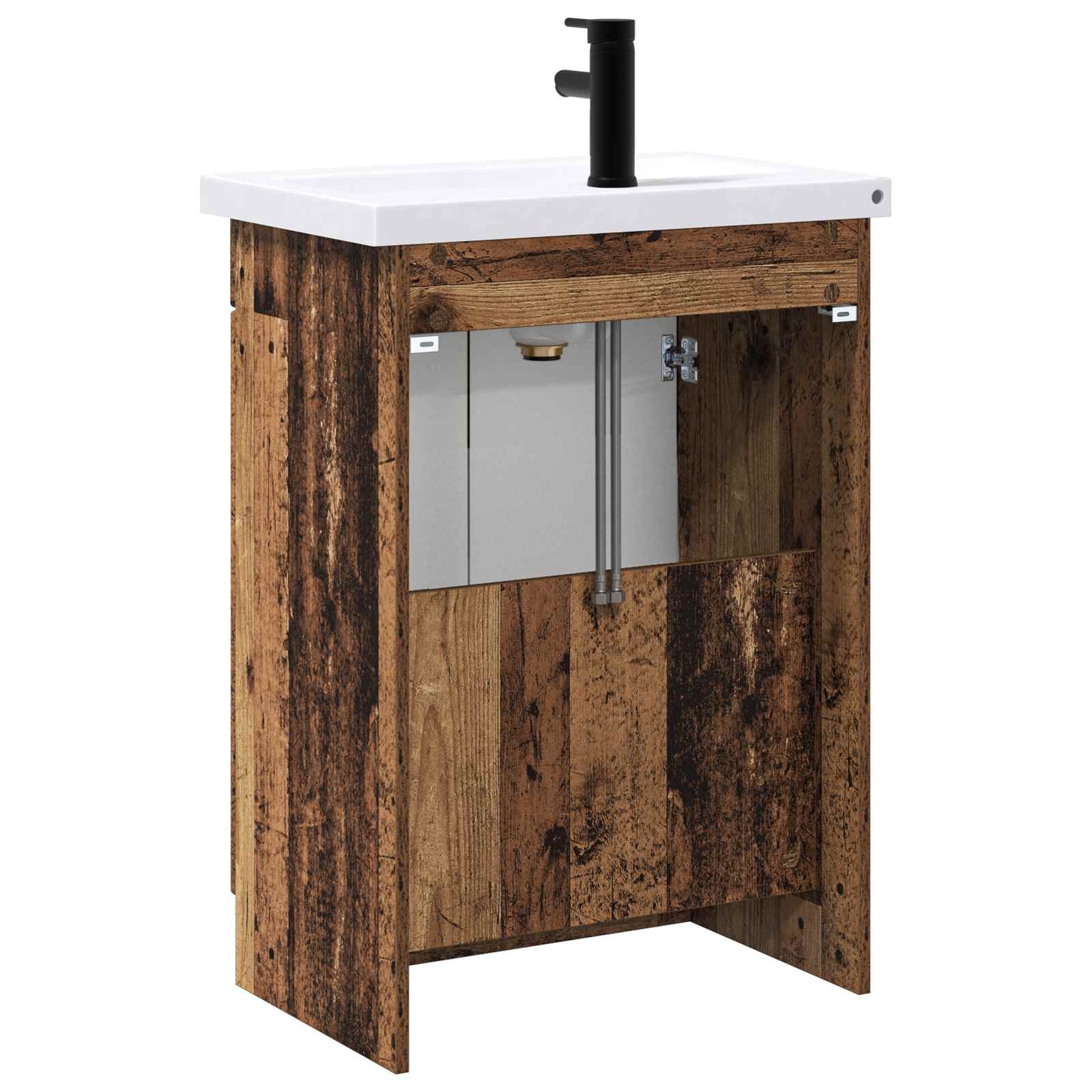 Set di mobili per il bagno Legno antico 56 x 37,5 x 81 cm | homemem39