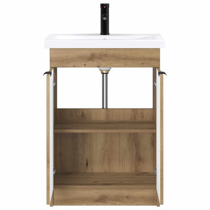Set di mobili per il bagno Rovere Artigianale 56 x 37,5 x 81 cm | homemem39