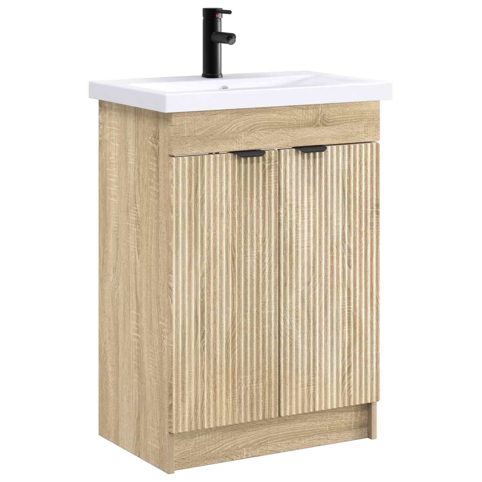 Set di mobili per il bagno Rovere Sonoma 78,5 x 37,5 x 81 cm | homemem39