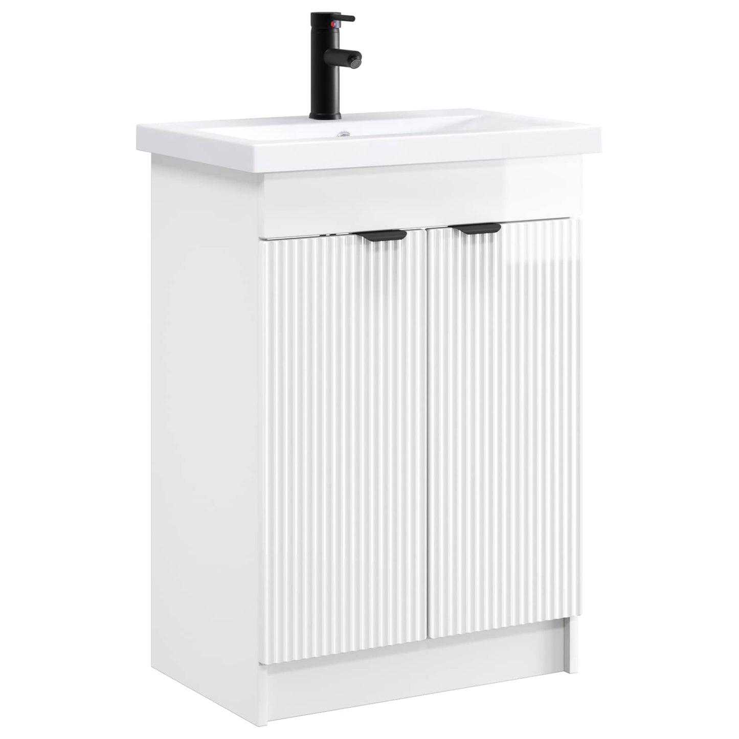 Set di mobili per il bagno Bianco Lucido 78,5 x 37,5 x 81 cm | homemem39