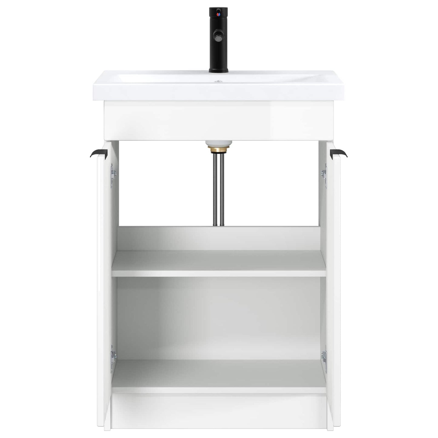 Set di mobili per il bagno Bianco Lucido 78,5 x 37,5 x 81 cm | homemem39