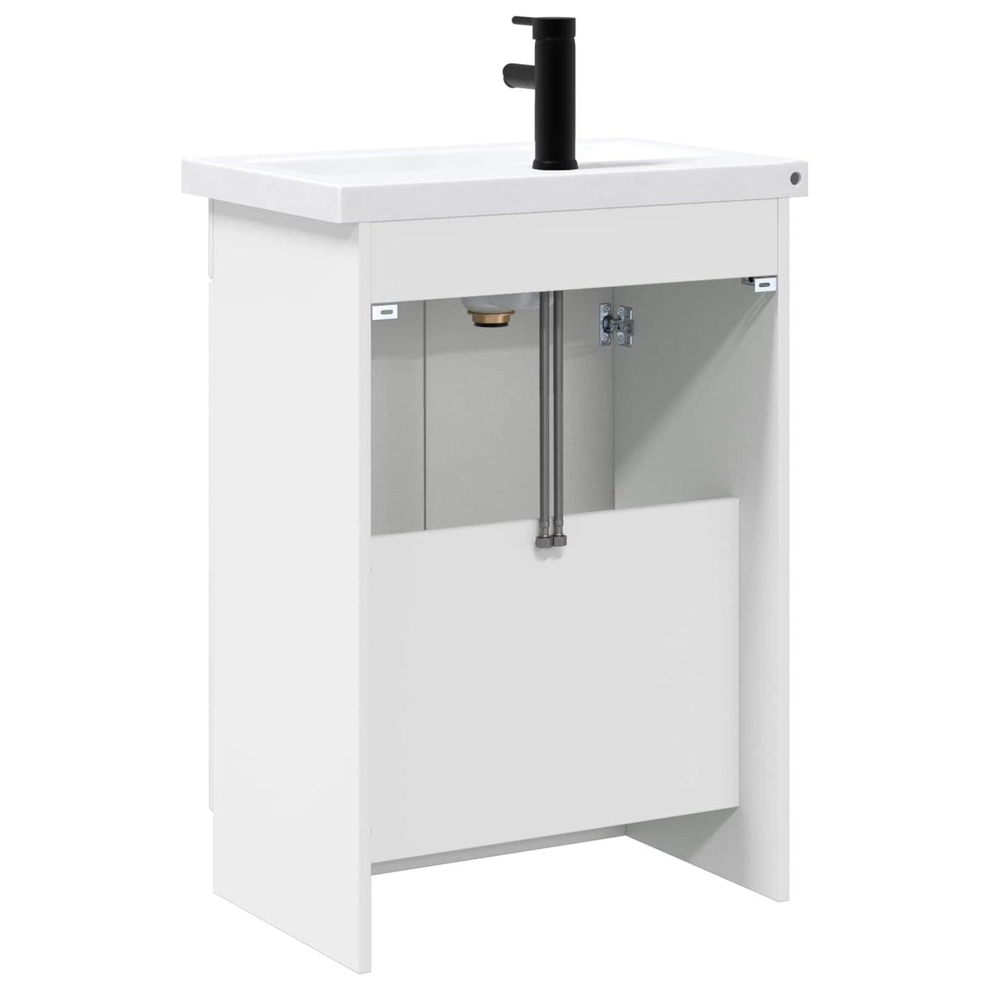 Set di mobili per il bagno Bianco Lucido 78,5 x 37,5 x 81 cm | homemem39