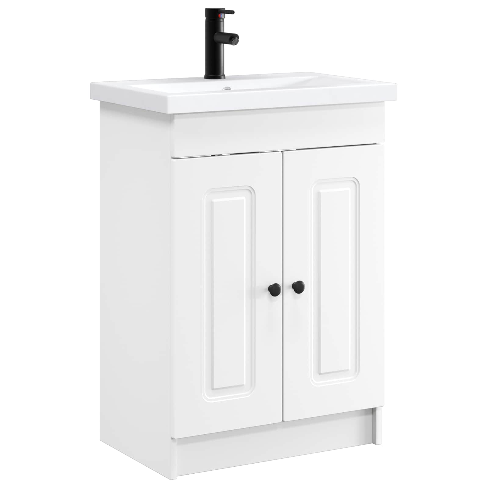 Set di mobili per il bagno Bianco 56 x 37,5 x 81 cm | homemem39
