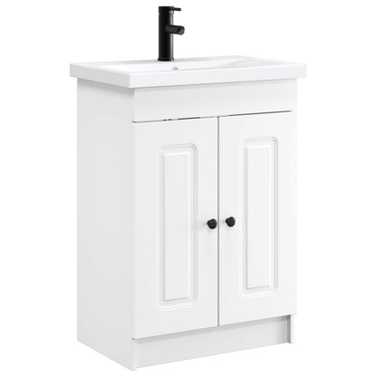 Set di mobili per il bagno Bianco 56 x 37,5 x 81 cm | homemem39