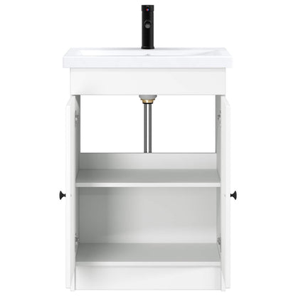 Set di mobili per il bagno Bianco 56 x 37,5 x 81 cm | homemem39