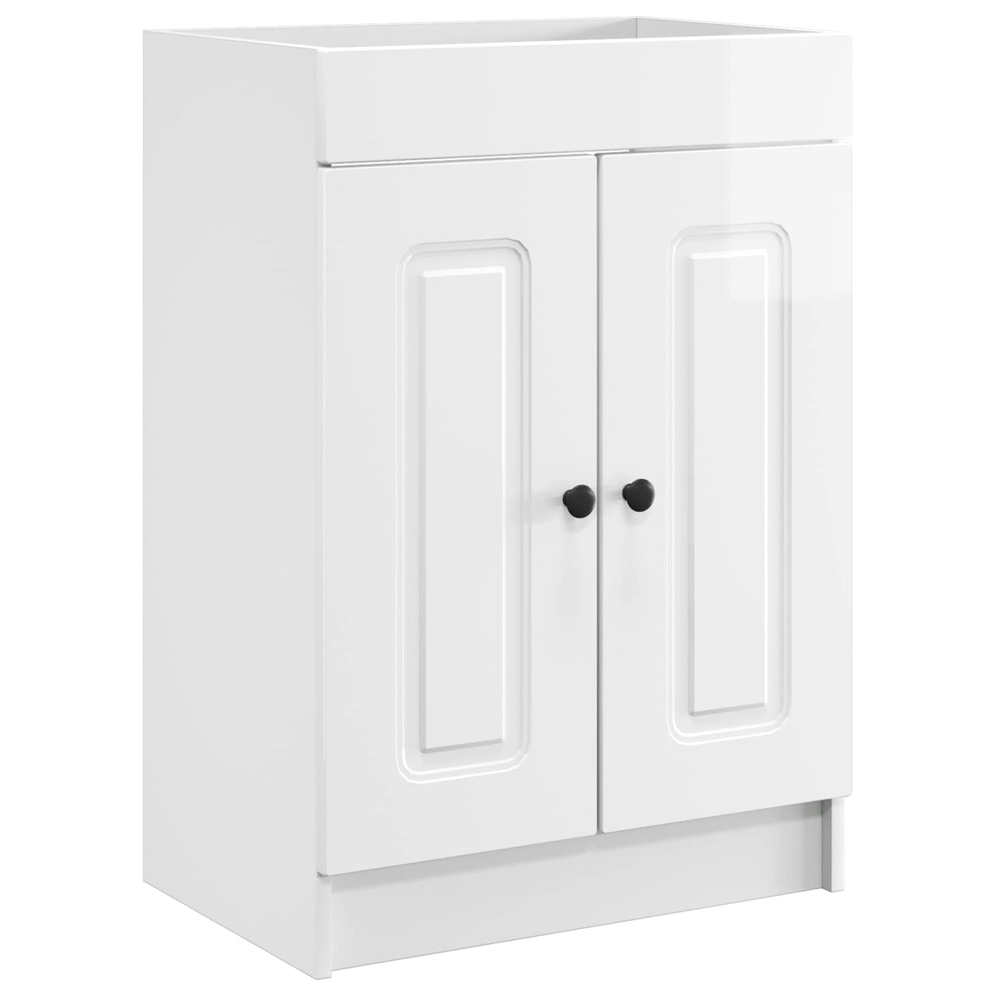 Set di mobili per il bagno Bianco Lucido 56 x 37,5 x 81 cm | homemem39
