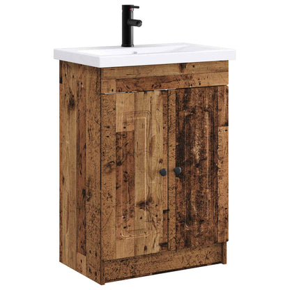 Set di mobili per il bagno Legno antico 56 x 37,5 x 81 cm | homemem39