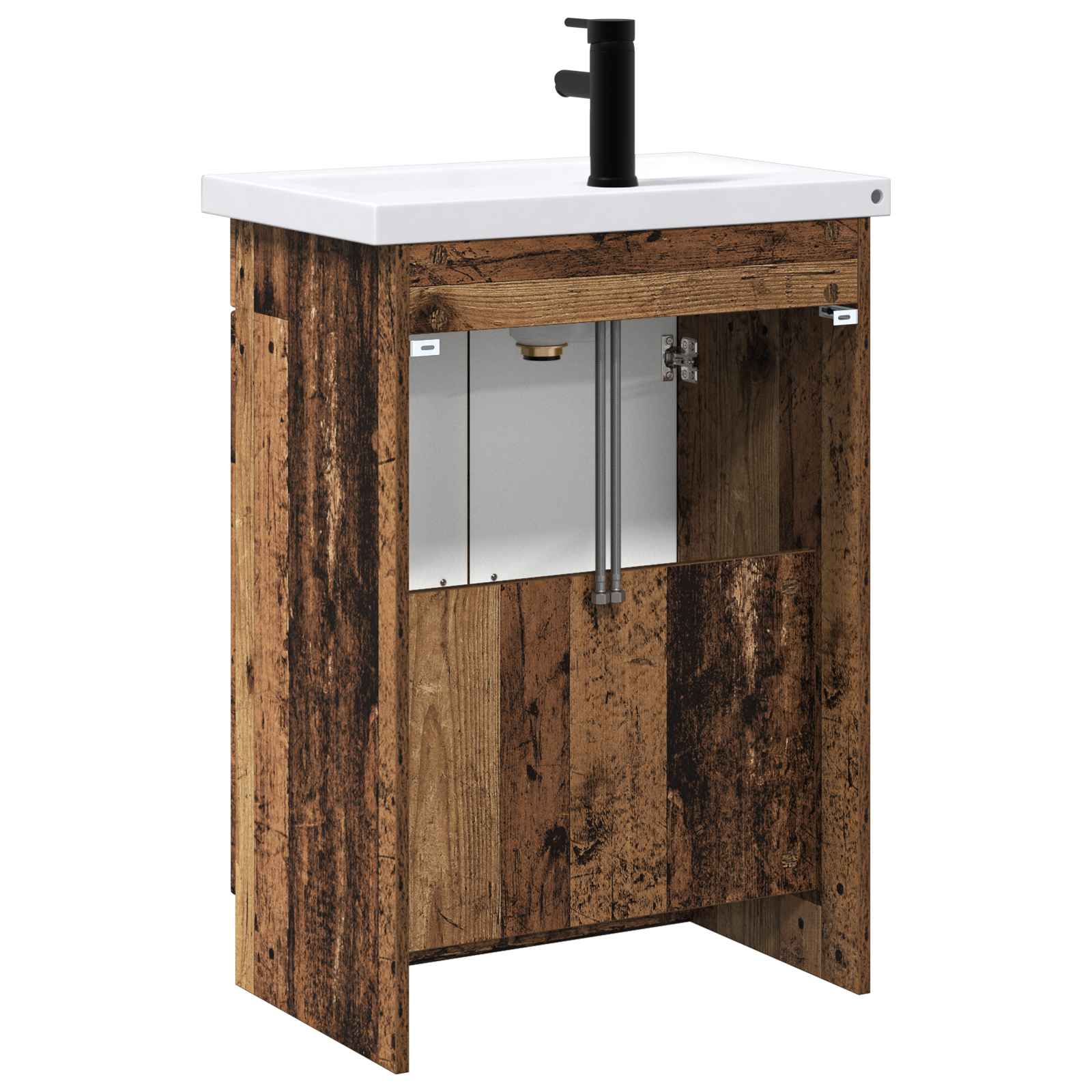 Set di mobili per il bagno Legno antico 56 x 37,5 x 81 cm | homemem39