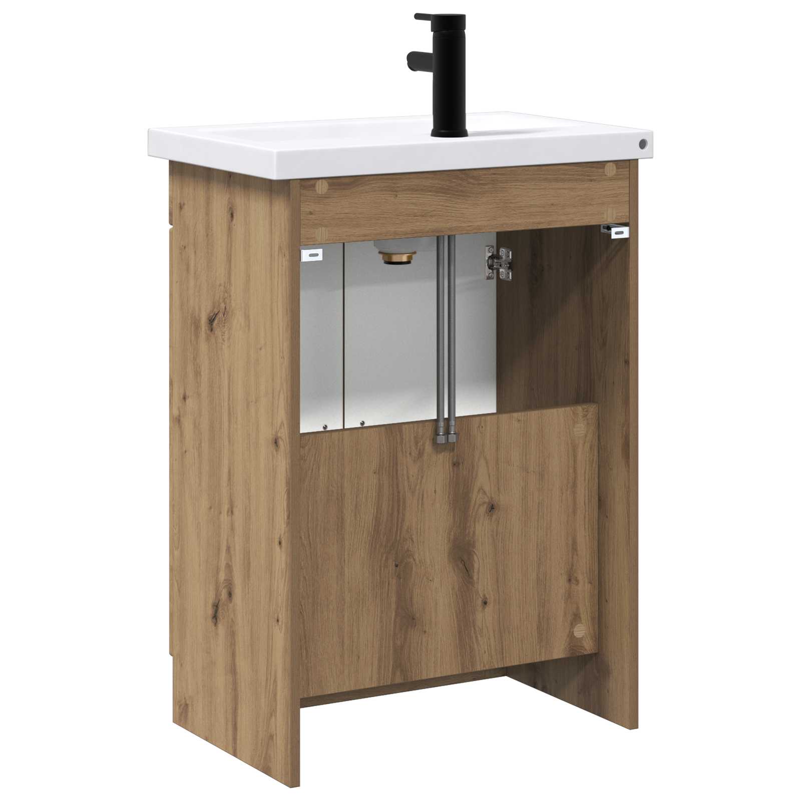Set di mobili per il bagno Rovere Artigianale 56 x 37,5 x 81 cm | homemem39