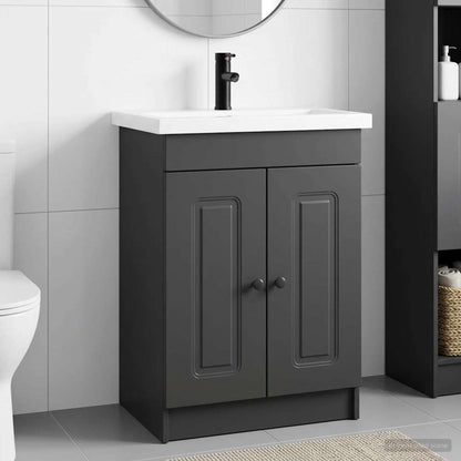 Set di mobili per il bagno Nero 78,5 x 37,5 x 81 cm | homemem39