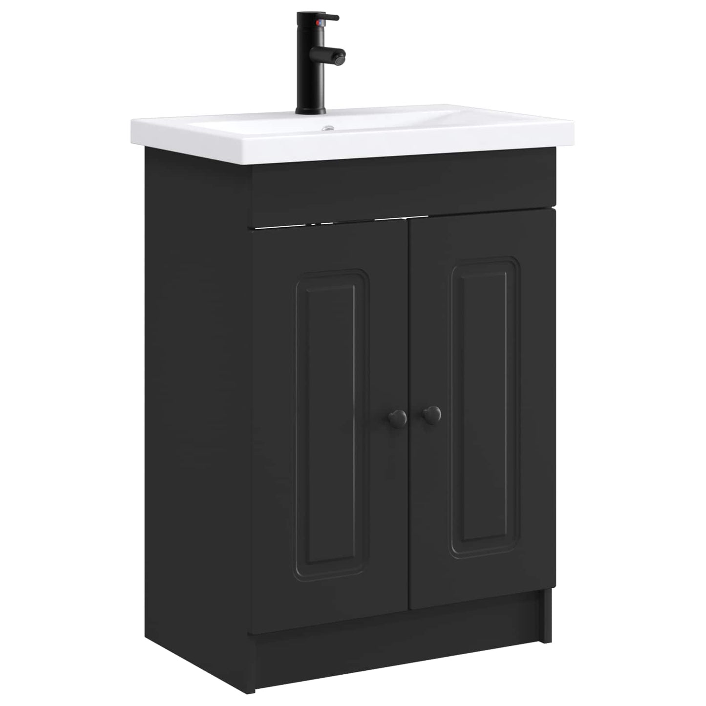 Set di mobili per il bagno Nero 78,5 x 37,5 x 81 cm | homemem39