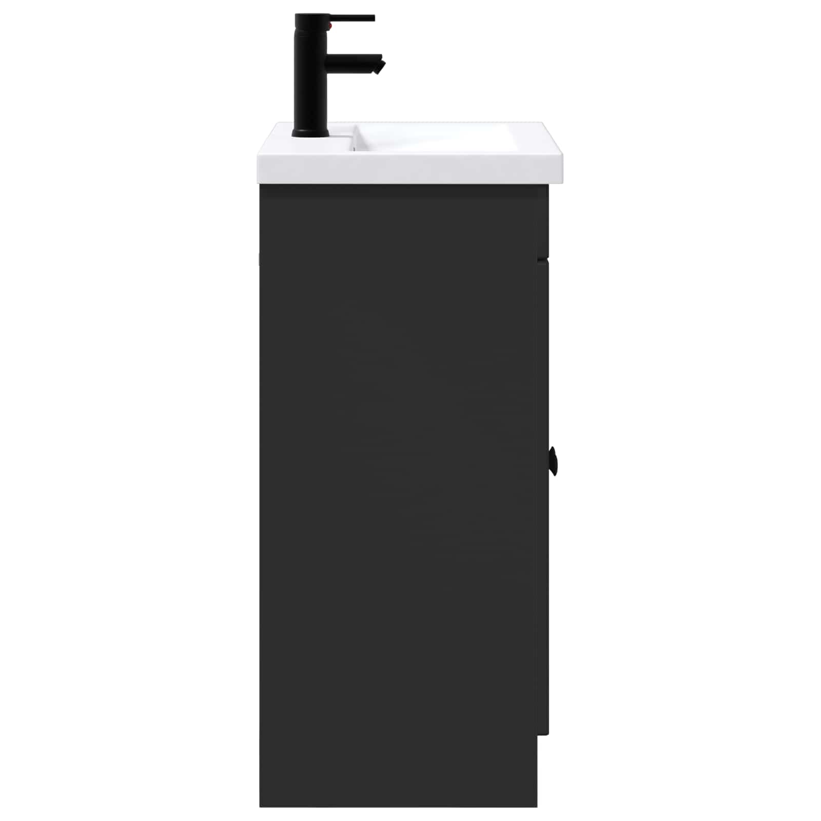 Set di mobili per il bagno Nero 78,5 x 37,5 x 81 cm | homemem39