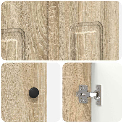 Set di mobili per il bagno Rovere Sonoma 78,5 x 37,5 x 81 cm | homemem39