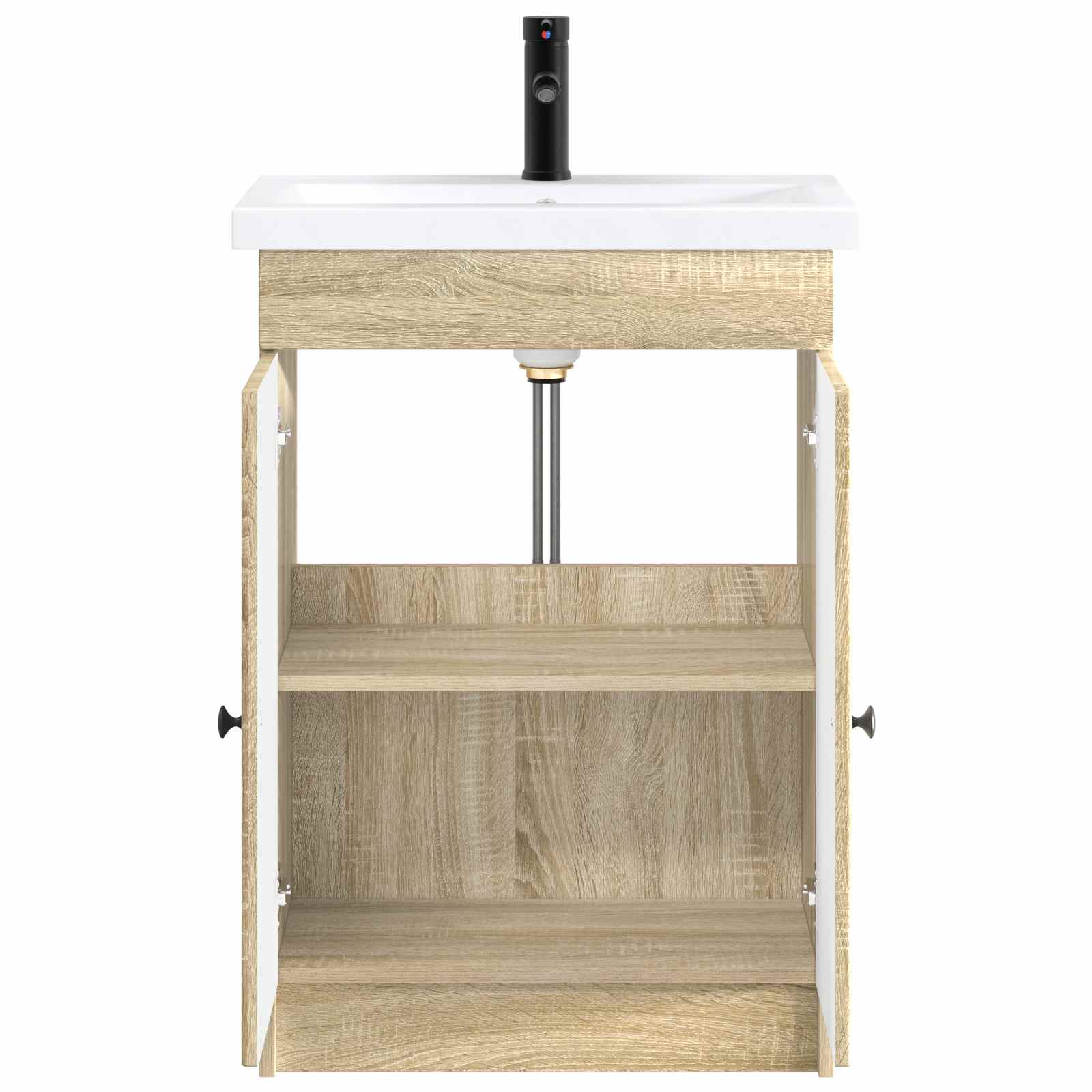 Set di mobili per il bagno Rovere Sonoma 78,5 x 37,5 x 81 cm | homemem39