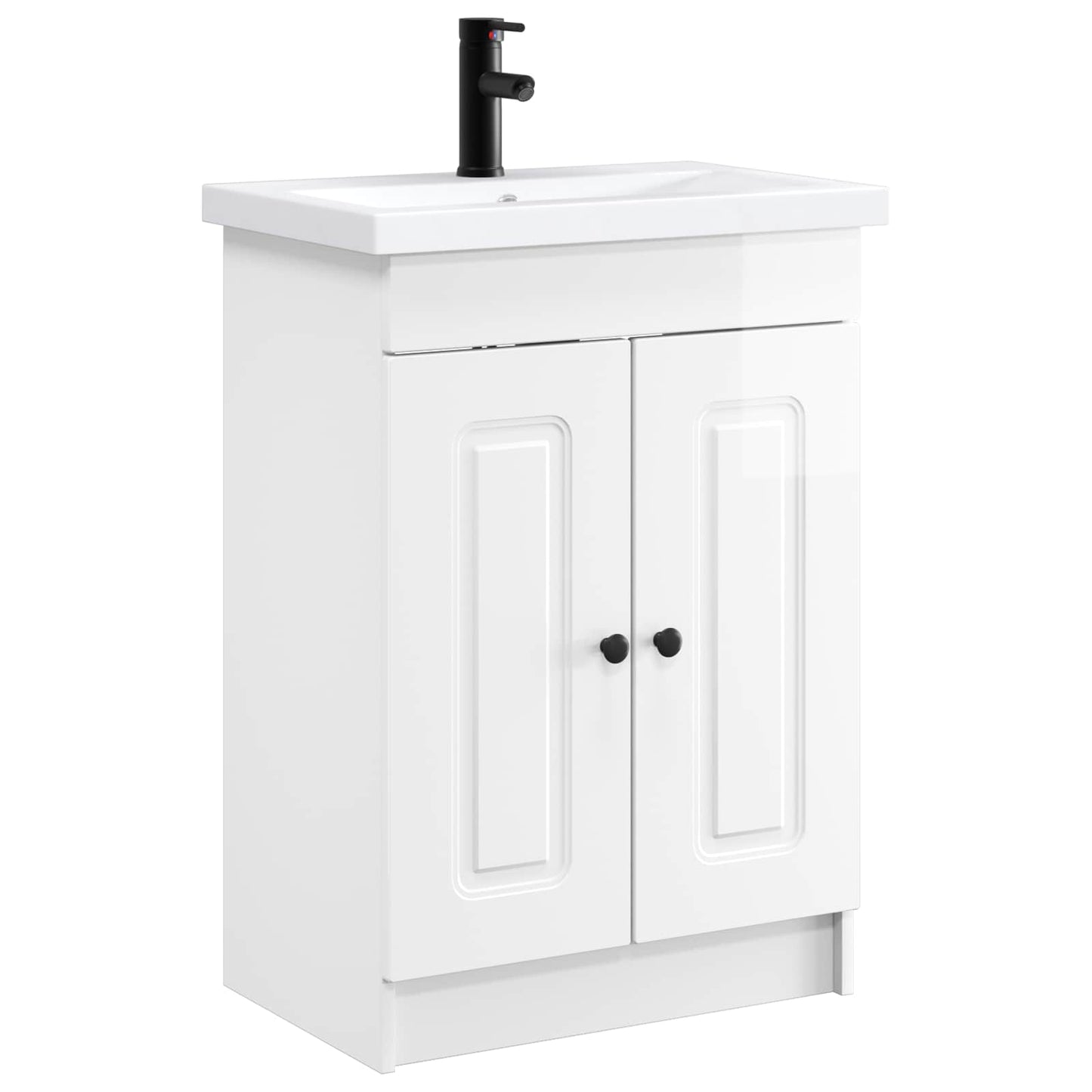 Set di mobili per il bagno Bianco Lucido 78,5 x 37,5 x 81 cm | homemem39