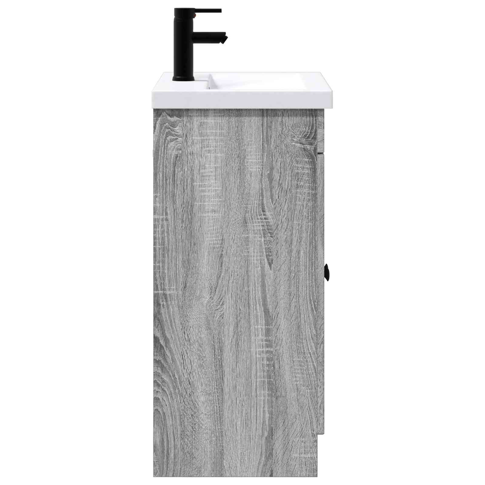 Set di mobili per il bagno Sonoma grigio 78,5 x 37,5 x 81 cm | homemem39