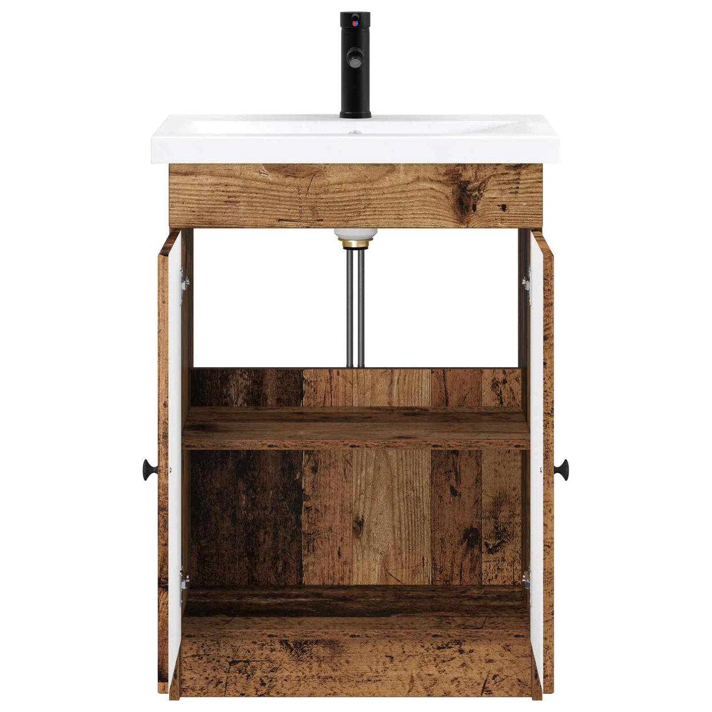 Set di mobili per il bagno Legno antico 56 x 37,5 x 81 cm