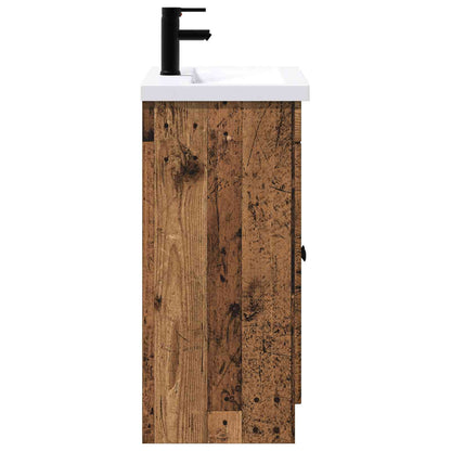 Set di mobili per il bagno Legno antico 56 x 37,5 x 81 cm