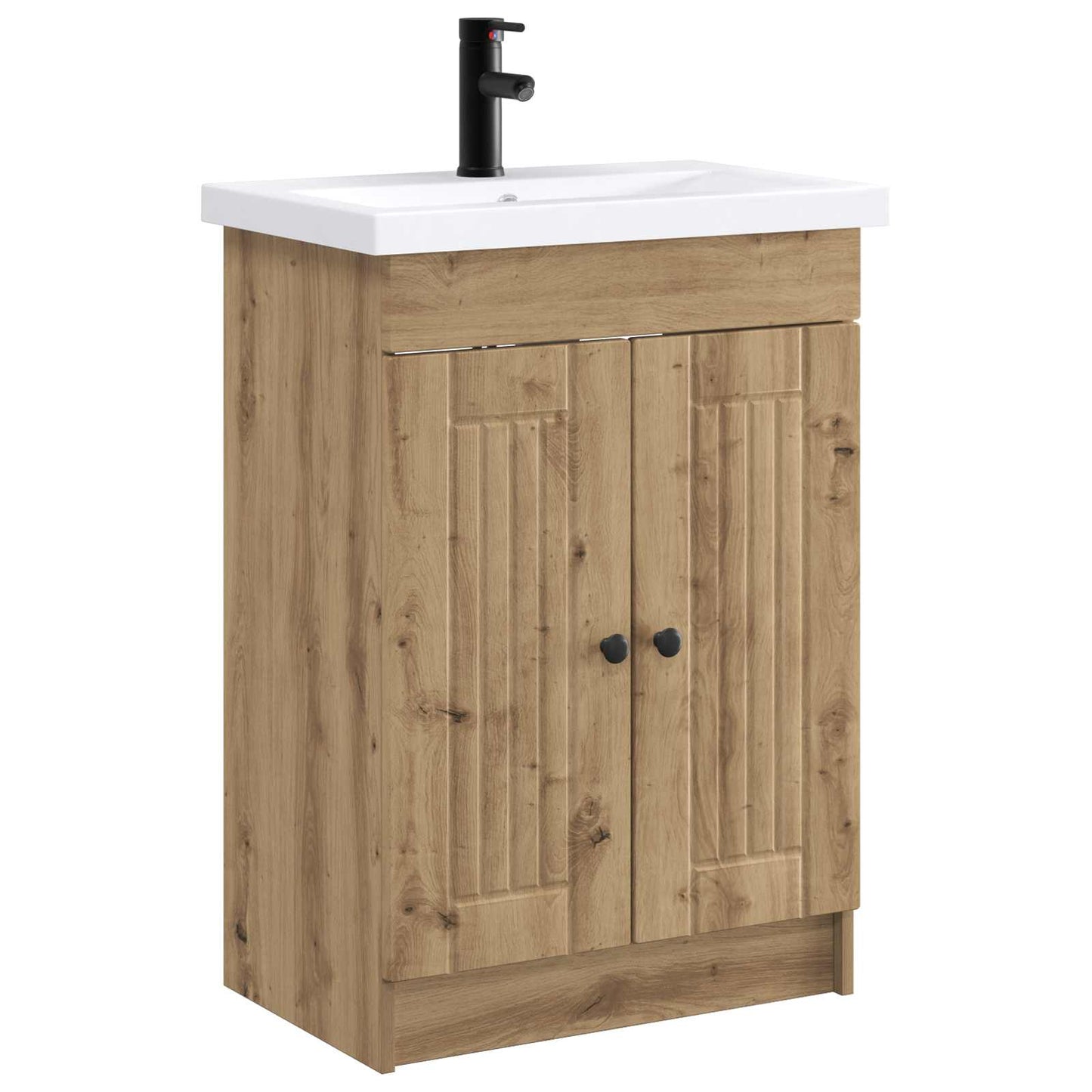 Set di mobili per il bagno Rovere Artigianale 56 x 37,5 x 81 cm | homemem39
